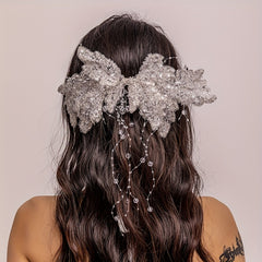 Zircon Back Head Insert Comb Bridal Head Jewelry