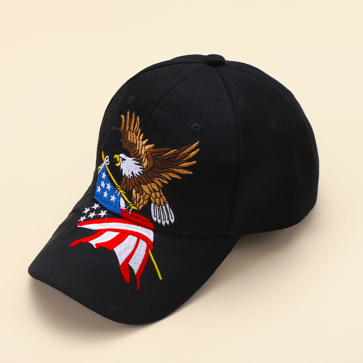 Men's Eagle American Flag Embroidered Baseball Cap