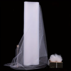1pc 137 X 20yards Tulle Fabric Roll Bolt Tulle Ribbon For Tutu Skirt