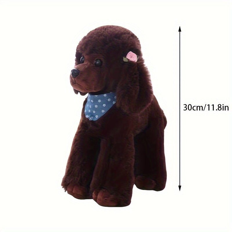 8-inch Simulative Dog Plush Toy Birthday Gift