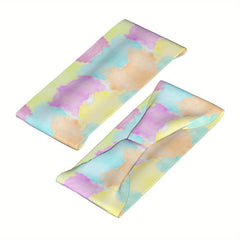 Rainbow Colorful Headband for Sport & Casual Outfits