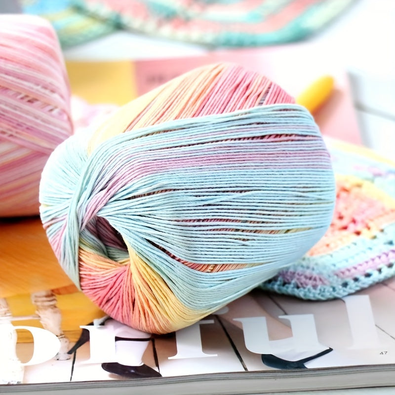 10-ball Set 1 Ball of 145m 158 Yard 40g Crocheting Summer Clothes Vest Hand Knit