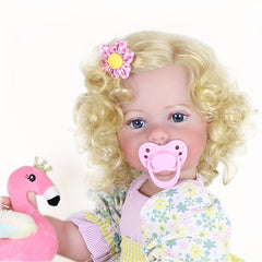 55 88 Cm Flamingo Girl And Toddler Girl Doll With 3D Painted Skin & Soft Hair