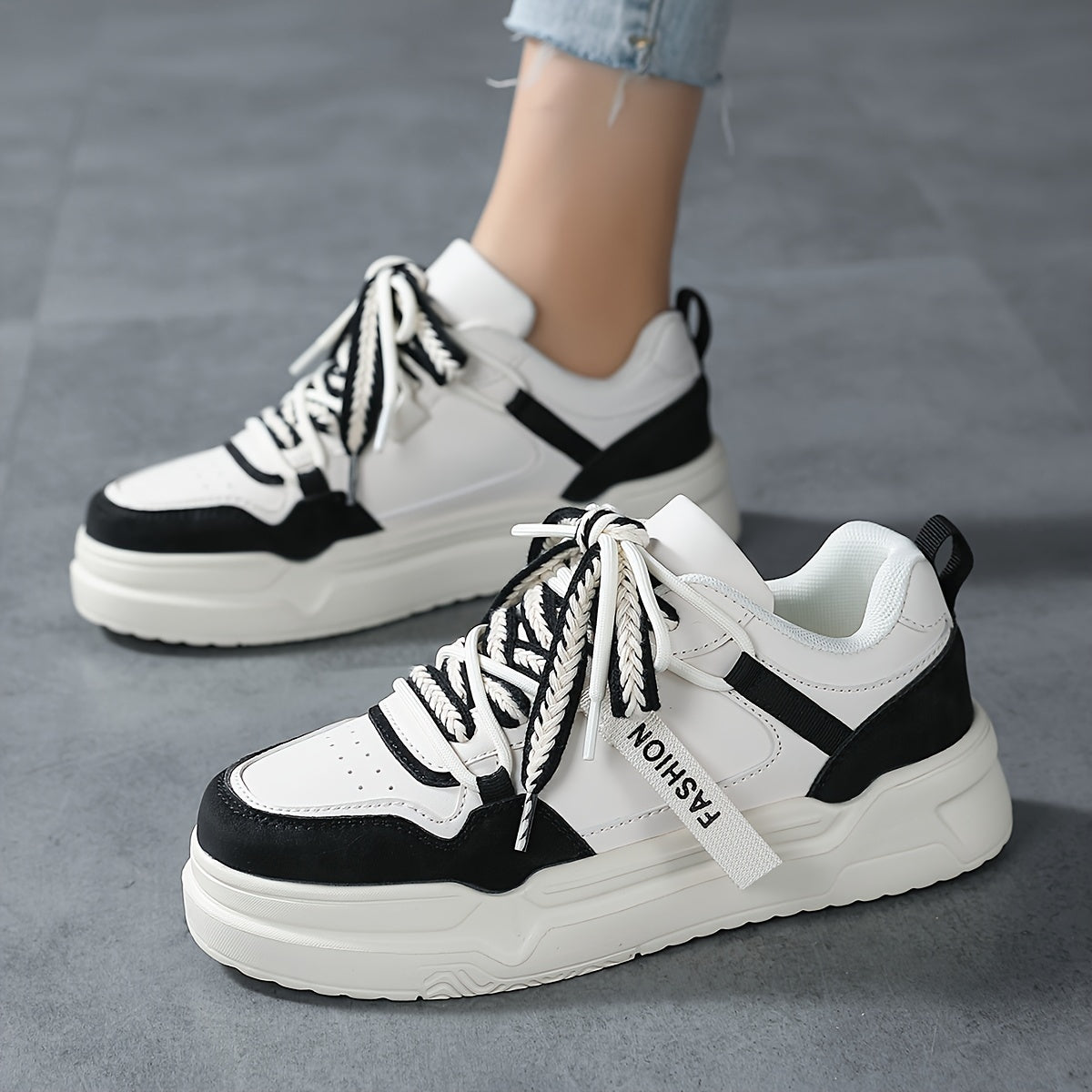 Women's Chunky Sneakers Casual Heighten Wear Resistance Non Slip Shoes