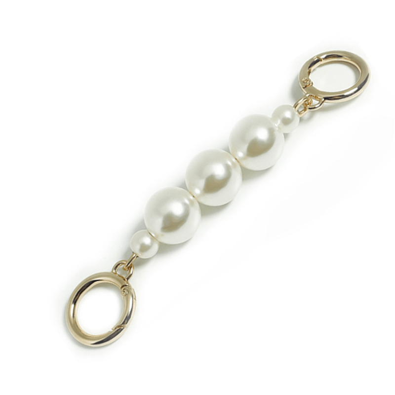 Faux Pearl Strap Extension Chain Handbag Accessories Shoulder Bag Extended Strap