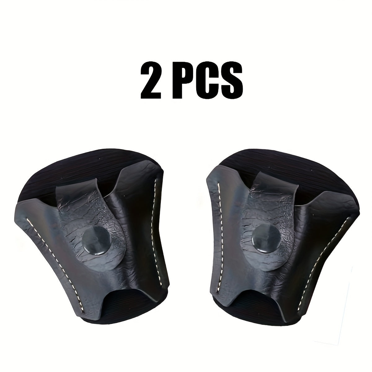 2pcs PU Leather Slingshot Waist Bag Outdoor Sports