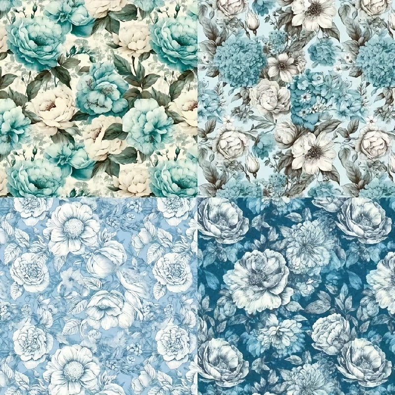 DIY OMBRE Theme Background Paper 6 inch Single Sided Patterned Paper