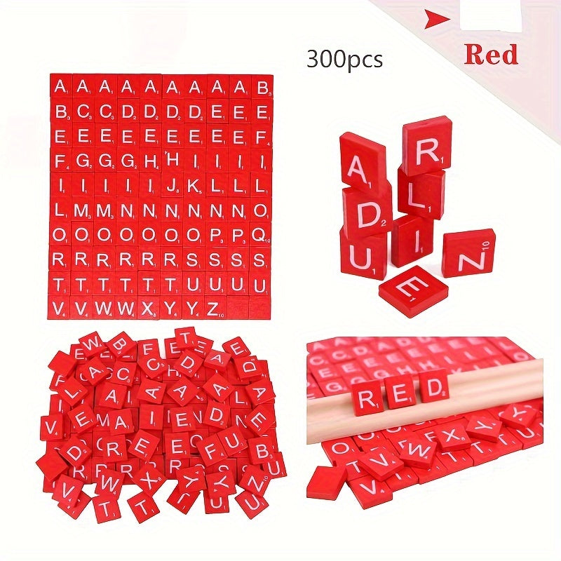 Wood Letter Tiles Scrabble Letters Crafts DIY Gift Making Coasters