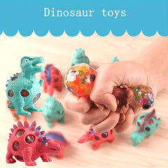 Dinosaur Stress Balls Sensory Relief Fidget Toys Work Pressure Release