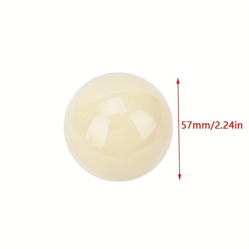 1pc Snooker Pool Ball 57mm Billiards Training Ball