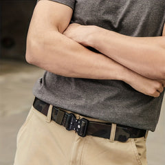 Men's Heavy Duty Nylon Belt with Quick Release Buckle
