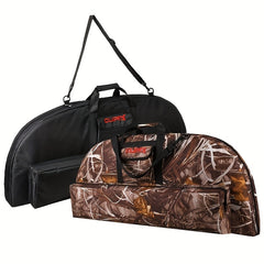 3 inch Canvas Bow Bag - Archery Equipment Storage, Dual Shoulder & Handheld