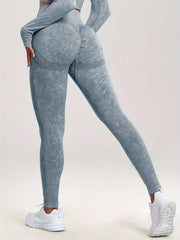 Tie Dye Seamless Yoga Pants High Stretch Leggings Women's Activewear