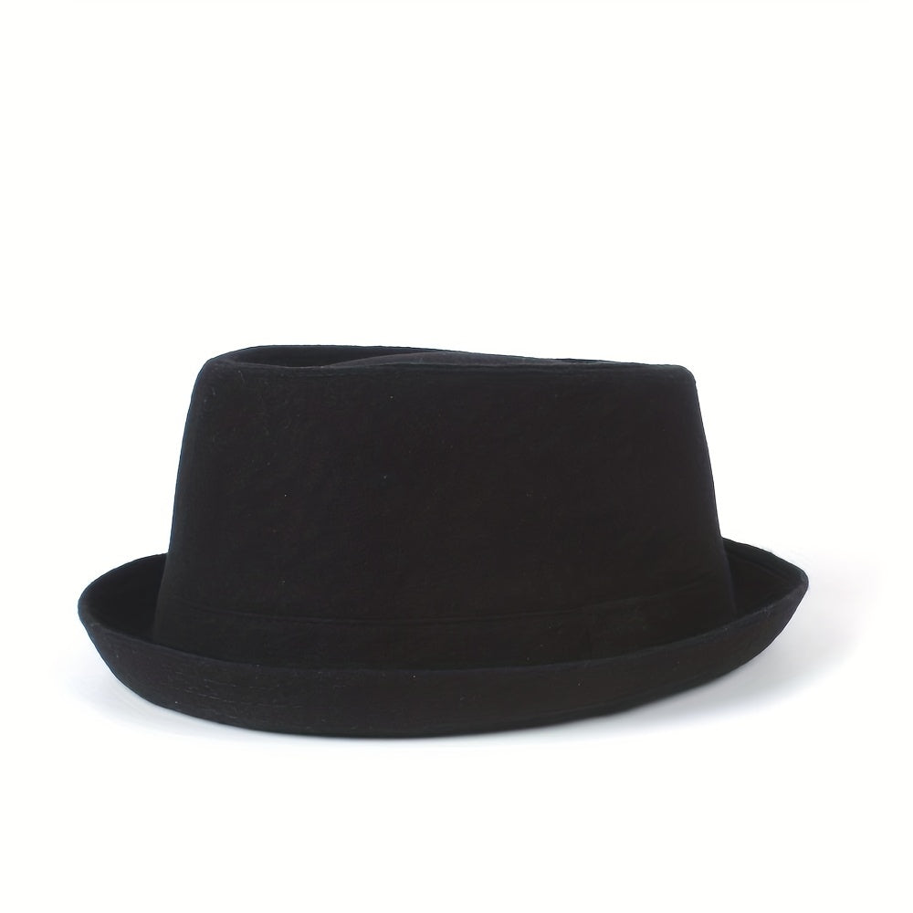 Versatile Wide Brim Fedora Hats for Party Meeting