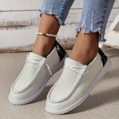 Women's Lightweight Casual Flat Sneakers Non-slip Shoes