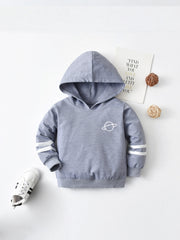 Toddler Boys Universe Pattern Hoodie Pullover Sweatshirt