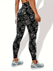 Slimming Yoga Pants High Waist Tummy Control Stretchy Leggings