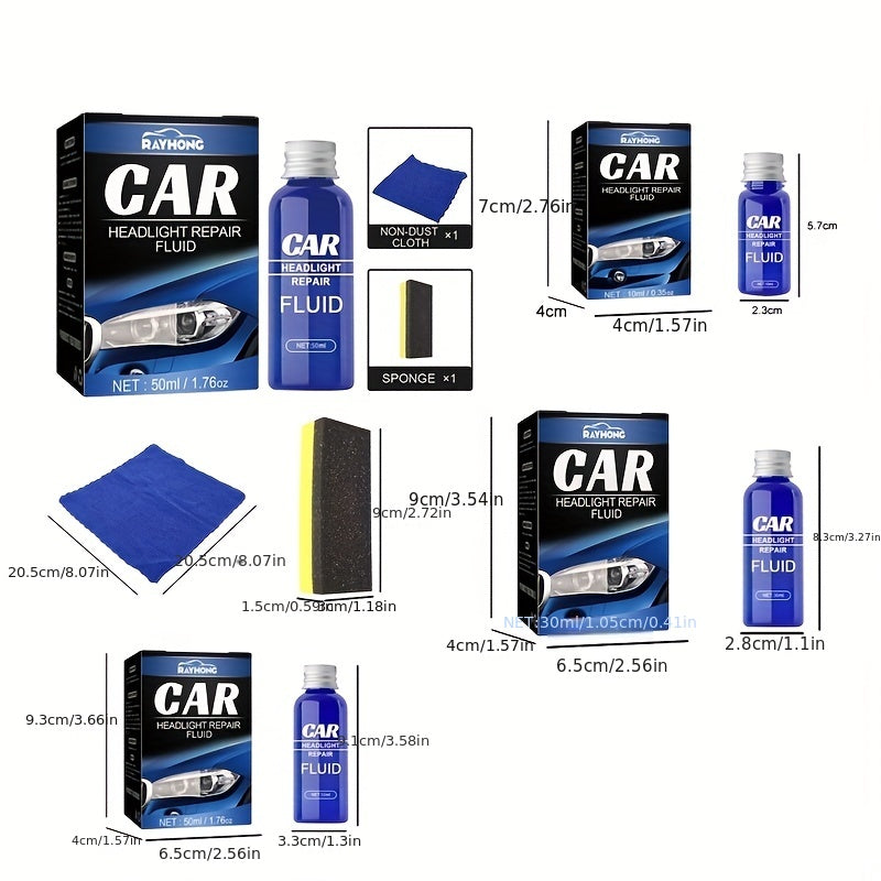 Car Headlight Crystal Repair Liquid - 70 character limit