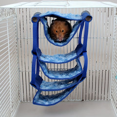 Comfy Layer Hammock for Small Animals Resting Playing Nesting in Pet Cages