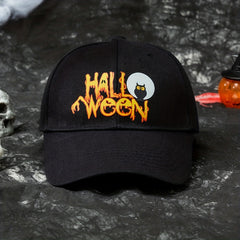 Halloween Owl Print Baseball Cap Unisex Sun Hat