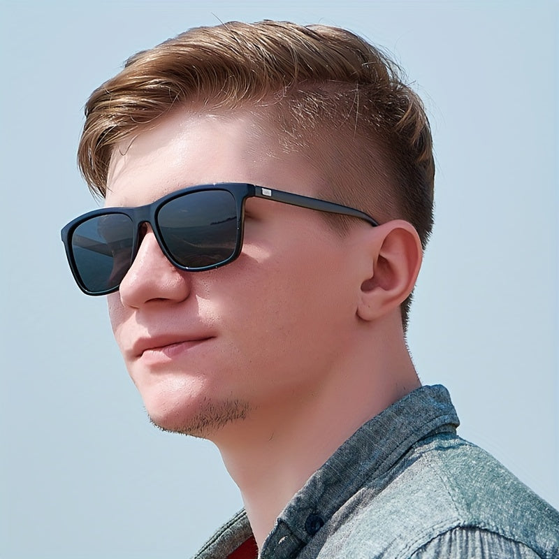 Men's Polarized Square Sunglasses