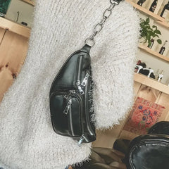 Hot Unisex Small Chest Bag Messenger Bag