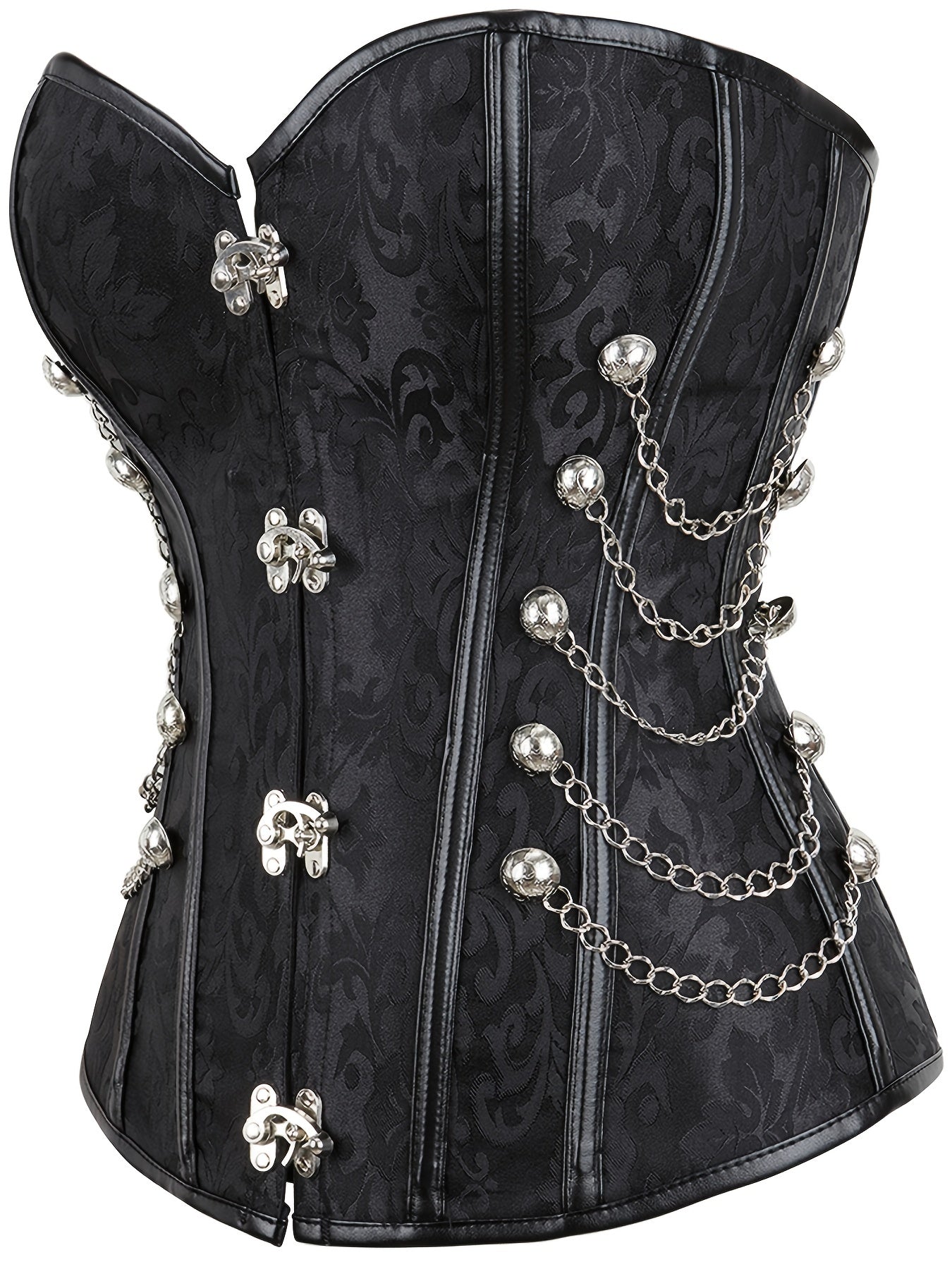 Strapless Corset Tummy Control Lace Up Body Shaper Lingerie