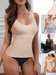 Seamless Shaping Tops Tummy Control Slimmer Sleeveless Top
