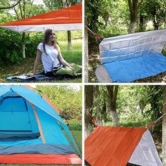 Heavy Survival Blanket Outdoor Camping Insulated Heat Reflective Waterproof