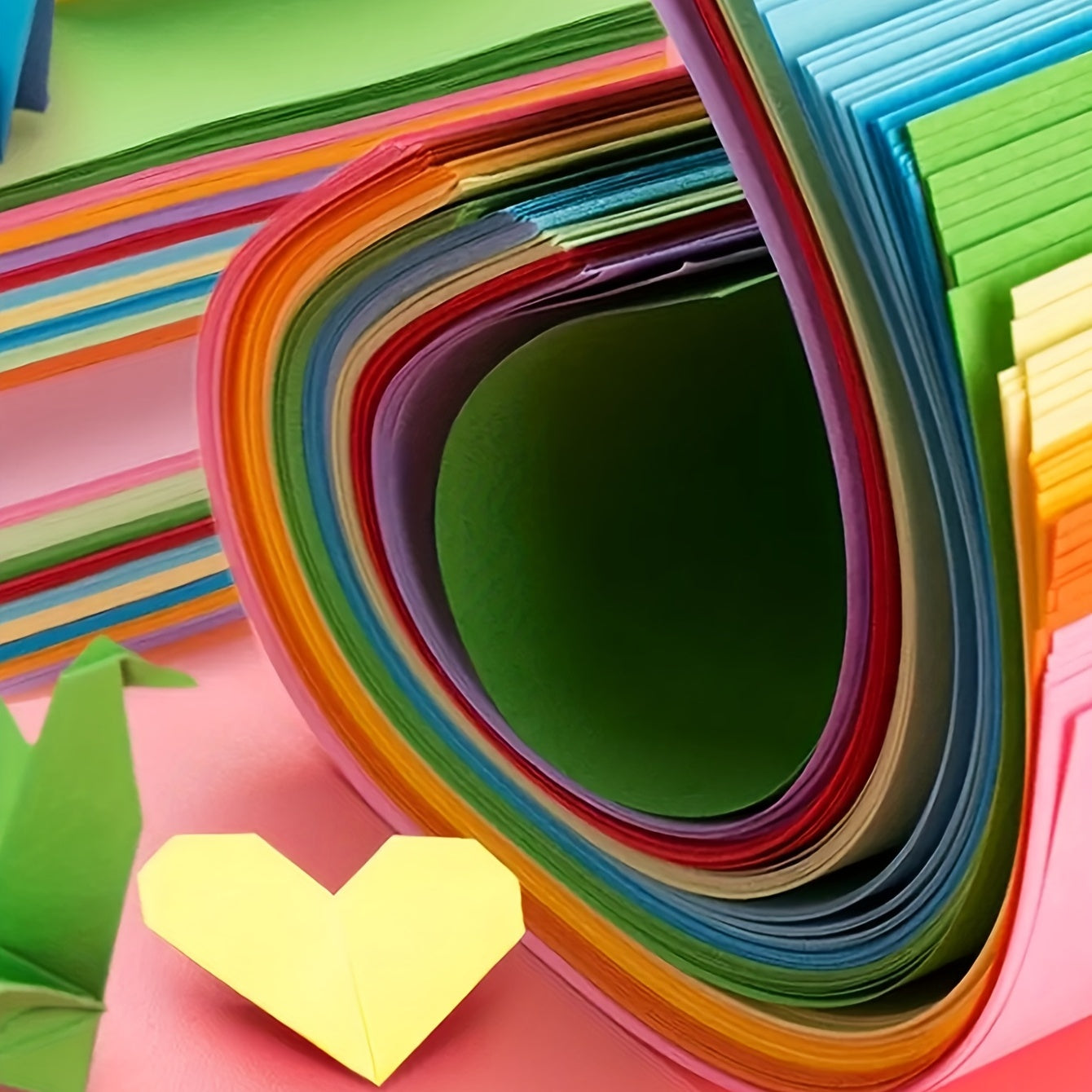 50sheets A4 Colorful Origami Copy Paper 10 Colors Optional Printing Paper