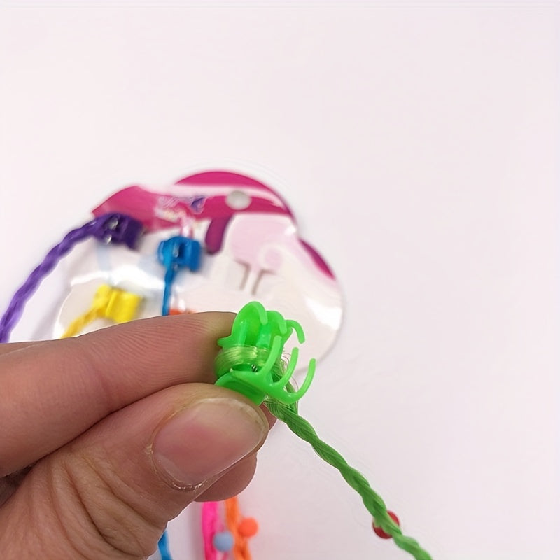 Colorful Wigs with Claw Clips for Girls Dress Up