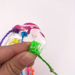 Colorful Wigs with Claw Clips for Girls Dress Up