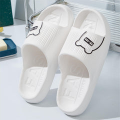 Men's Bear Slides Casual Non-slip Slippers - Assorted Colors