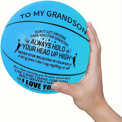 Luminous Mini Basketball for Mini Hoop Glow in the Dark Outdoor Sports Ball