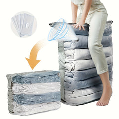 1pc Vacuum Storage Bags for Comforters Clothes Blankets & Travel