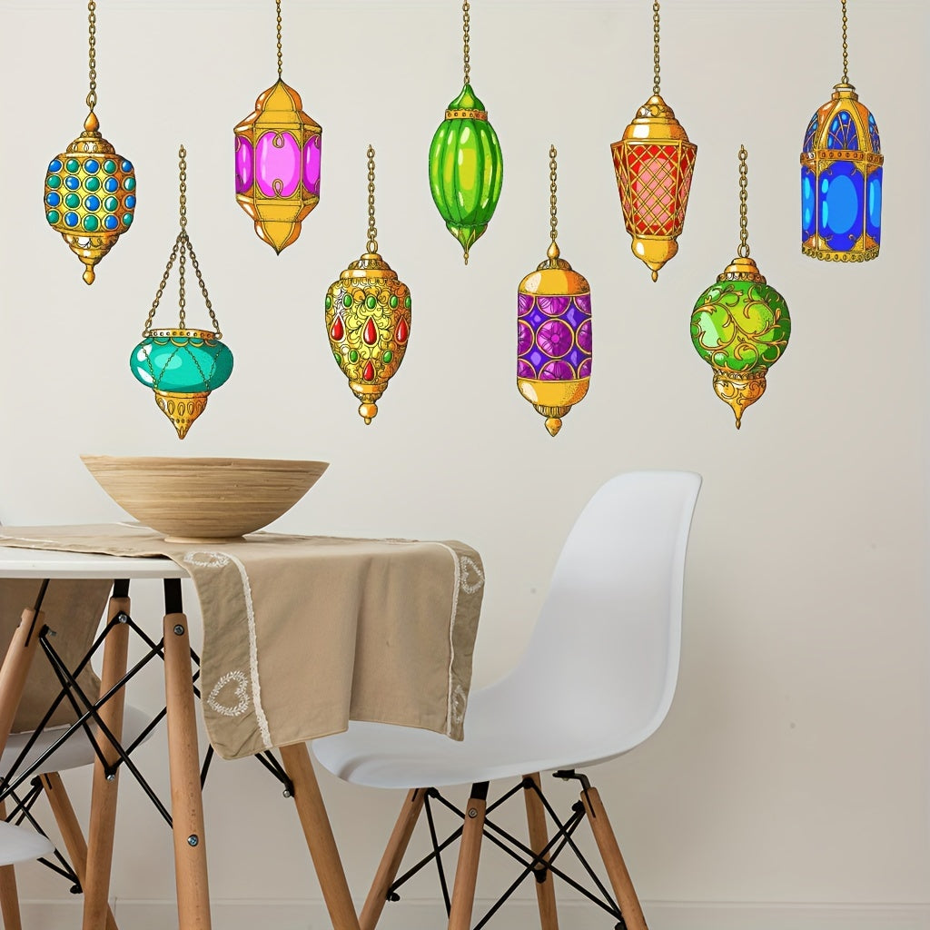Ramadan Window Sticker Party Supplies Decorations