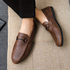 Men's Horsebit Loafers Comfy and Non Slip Smart Casual Shoes