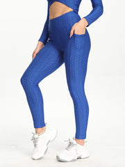 High Waist Yoga Leggings with Butt Lift and Pocket for Women