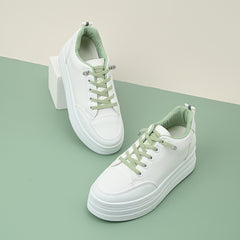Platform Sneakers Lifting Thick Sole Low Top Women's Shoes