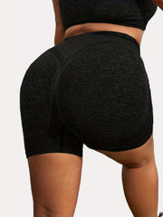 Seamless High Rise Yoga Shorts