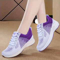 Women's Heighten Breathable Sneakers Casual Non Slip Running Shoes