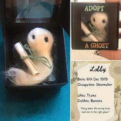 Ghost Creativity Halloween Ghost Box w/ Contract Gift