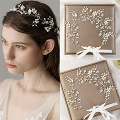 Bridal Hair Vine Wedding Hair Accessories Silver Hair Piece