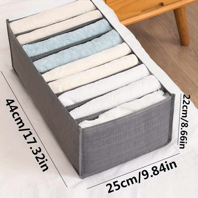 Leggings Drawer Storage Basket With Grids Durable Storage Box With Handles