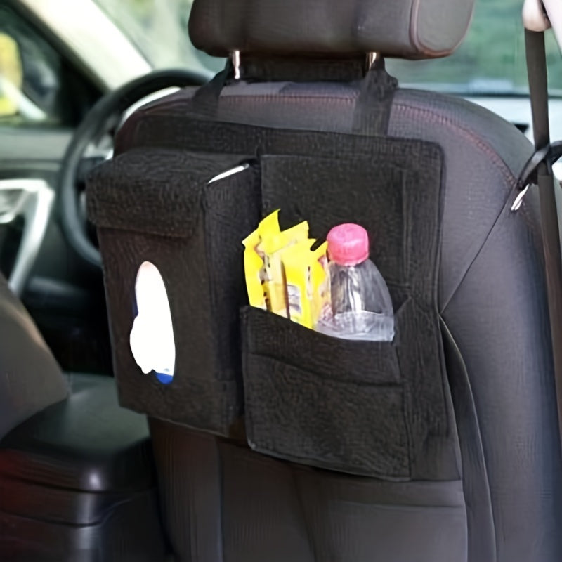 Car Seat Hanging Storage Bag Organizer Garbage Storage Box
