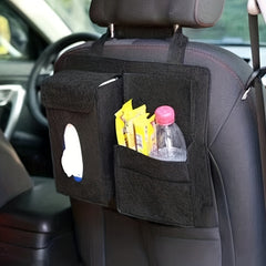 Car Seat Hanging Storage Bag Organizer Garbage Storage Box