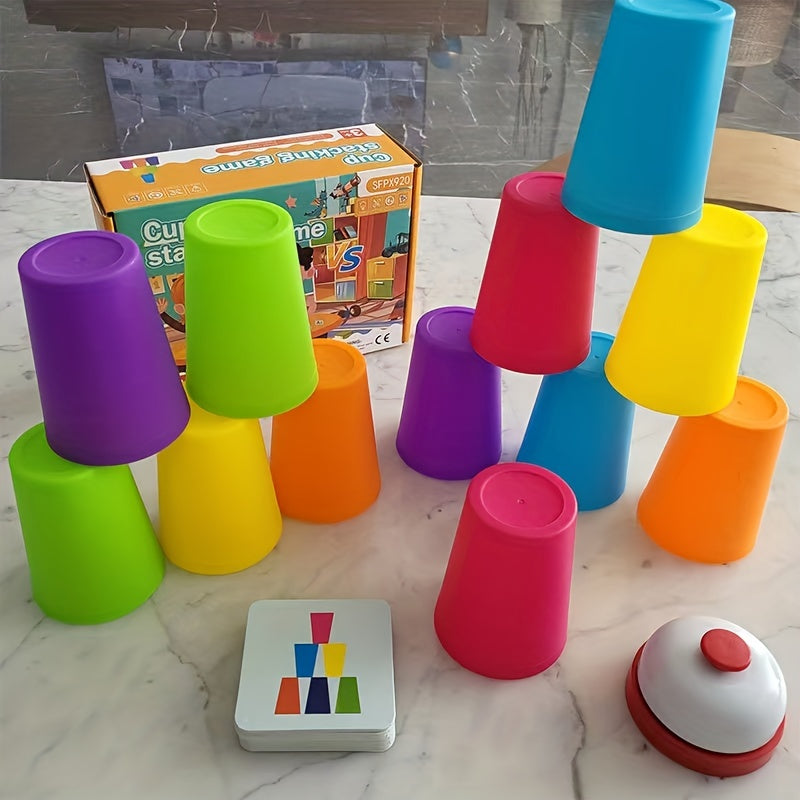 Speed Stacking Cups Game Set Agility Training Toys Gift