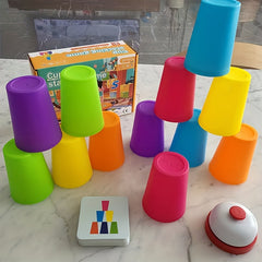 Speed Stacking Cups Game Set Agility Training Toys Gift