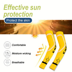 Cooling Arm Sleeves Moisture Wicking for Outdoor Driving Cycling