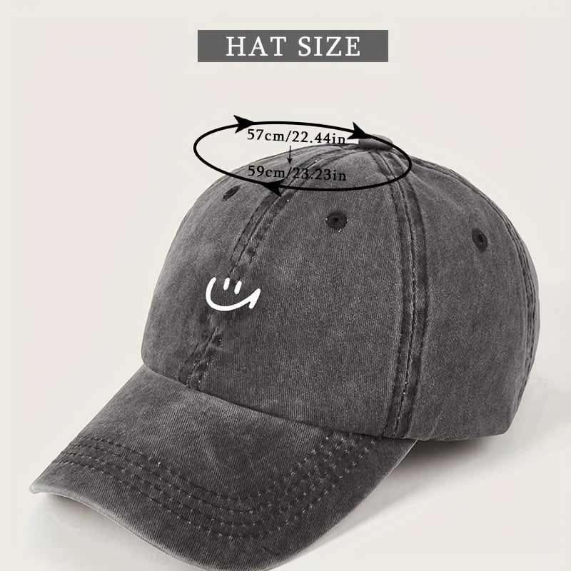 Solid Washed Sports Hat Cotton Dad Hats